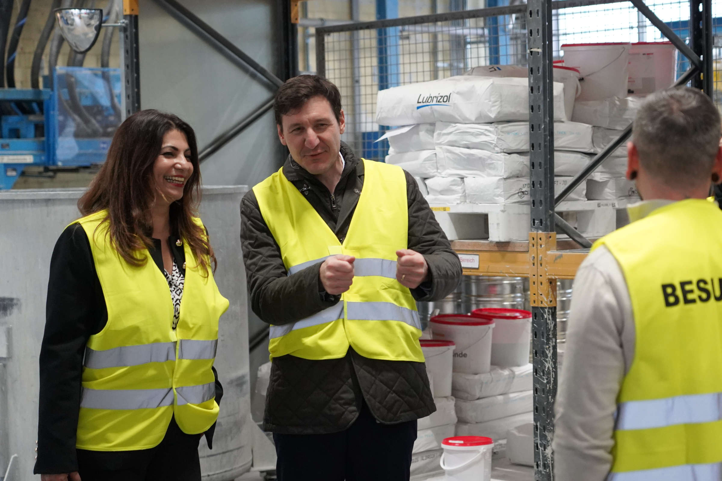 SPD zu besuch bei Sto