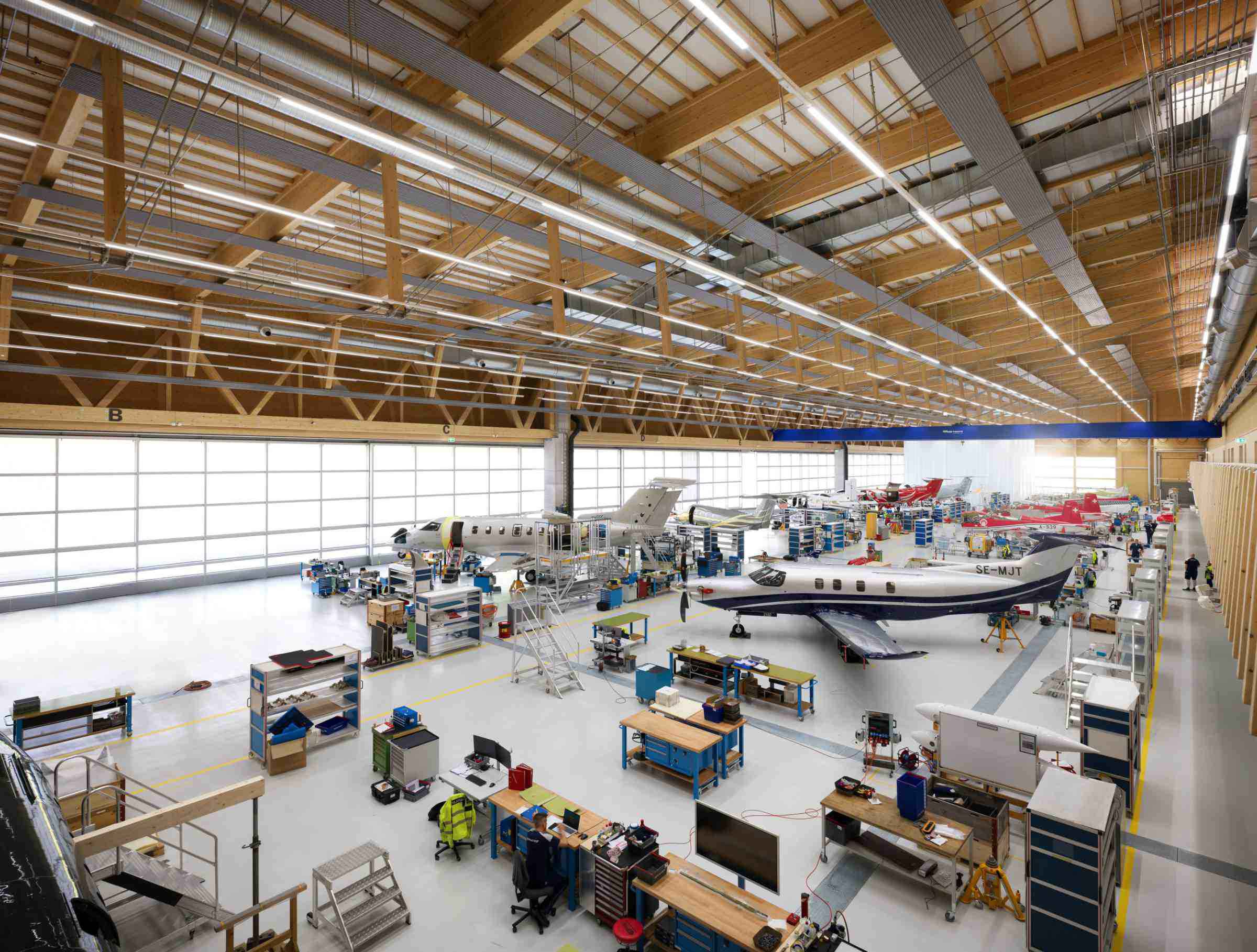 Fotos: Strüby Konzept AG, Pilatus Flugzeugwerke AG, CH