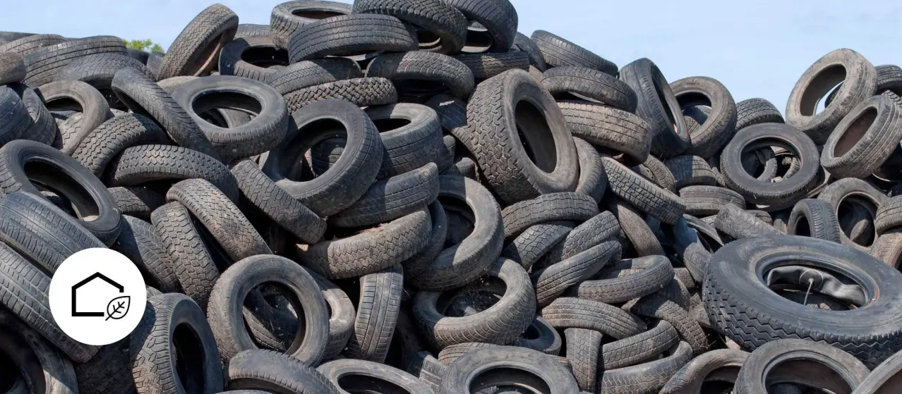 Altreifen: Chemisch recyceltes Bindemittel aus Altreifen wird in der Fassadenfarbe StoColor X-black eingesetzt.