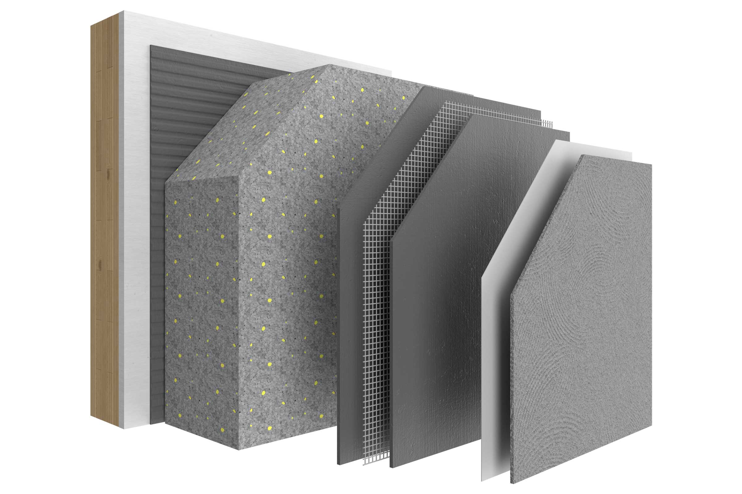 Massivholzbauweise Gebäudeklasse 4 - StoTherm Mineral Fassadenlösung