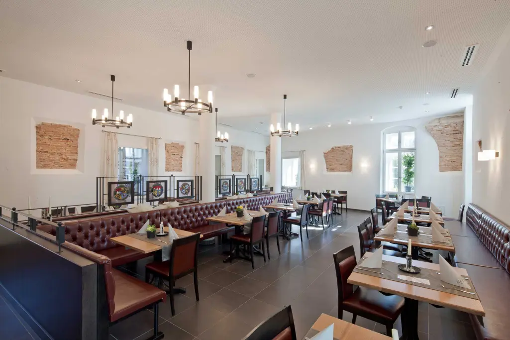 Innendämmsystem von Sto sorgt für gutes Raumklima im Ratskeller in Veitshochheim.