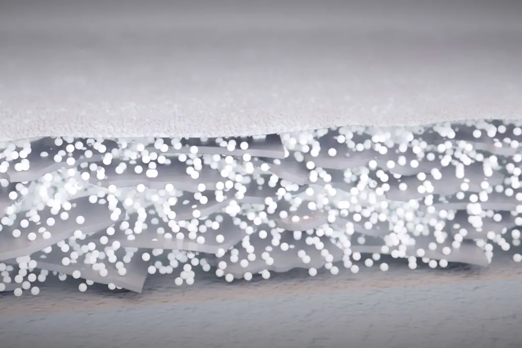 Wasserfeste Wandfarbe: Oberflächenstruktur mit geringer Wassereinwirkung, StoColor PuraClean