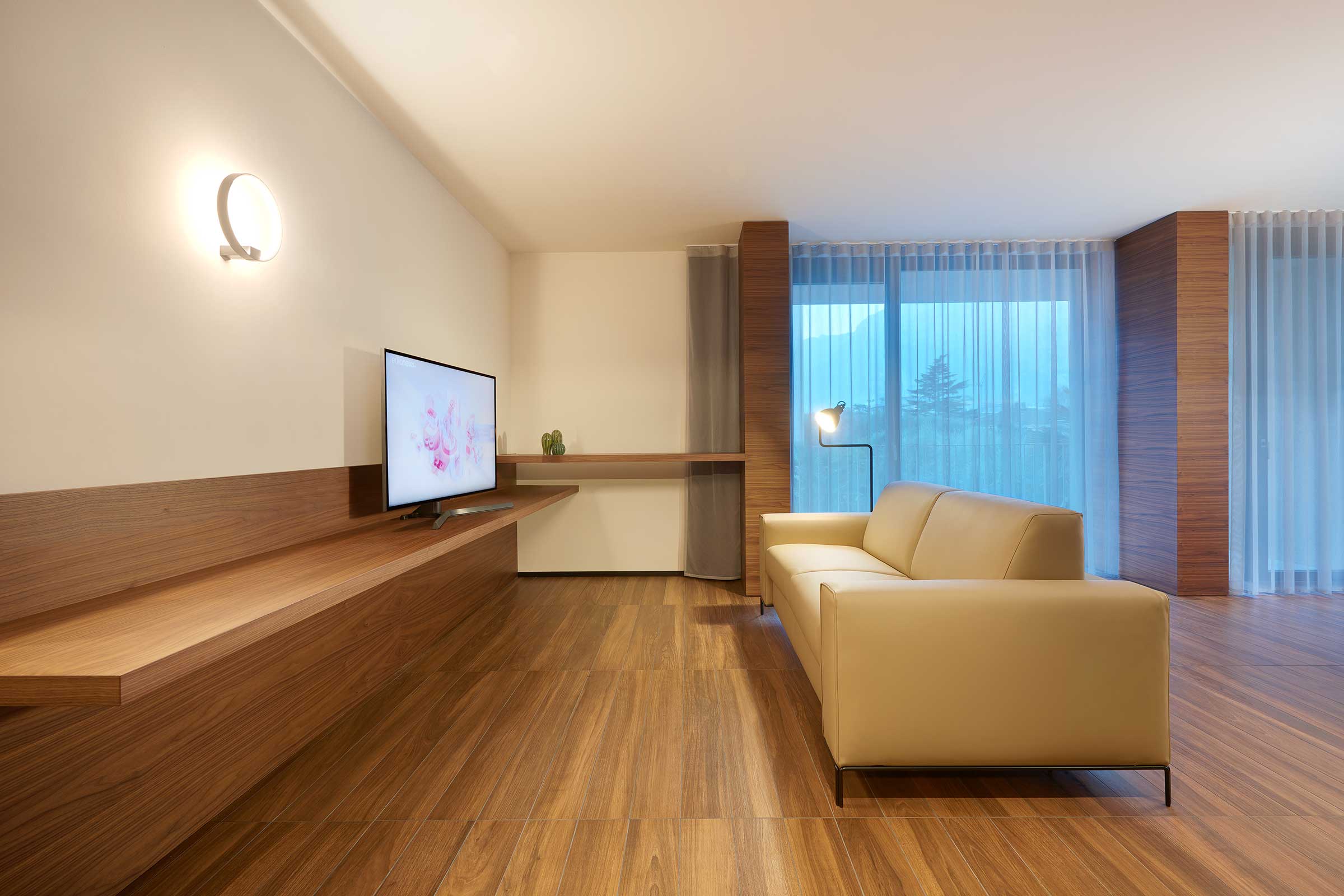 Wandfarbe, Dispersionsfarbe für innen: StoColor Opticryl Gloss, Innenraum Wohnzimmer