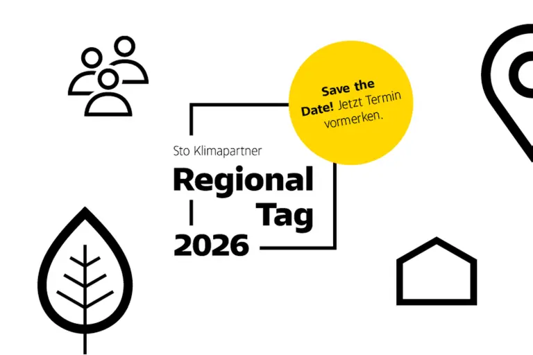 Save the Date - Sto Klimapartner Regionaltag 2026