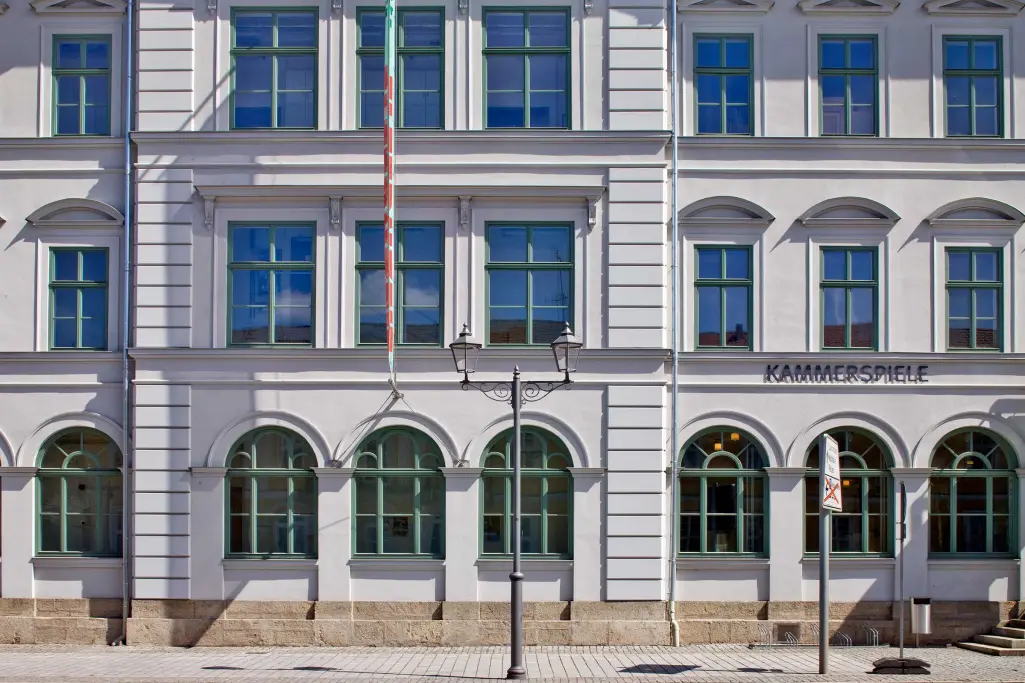 Fassade der Lutherschule Meiningen, DE, StoTherm Classic®, StoReno