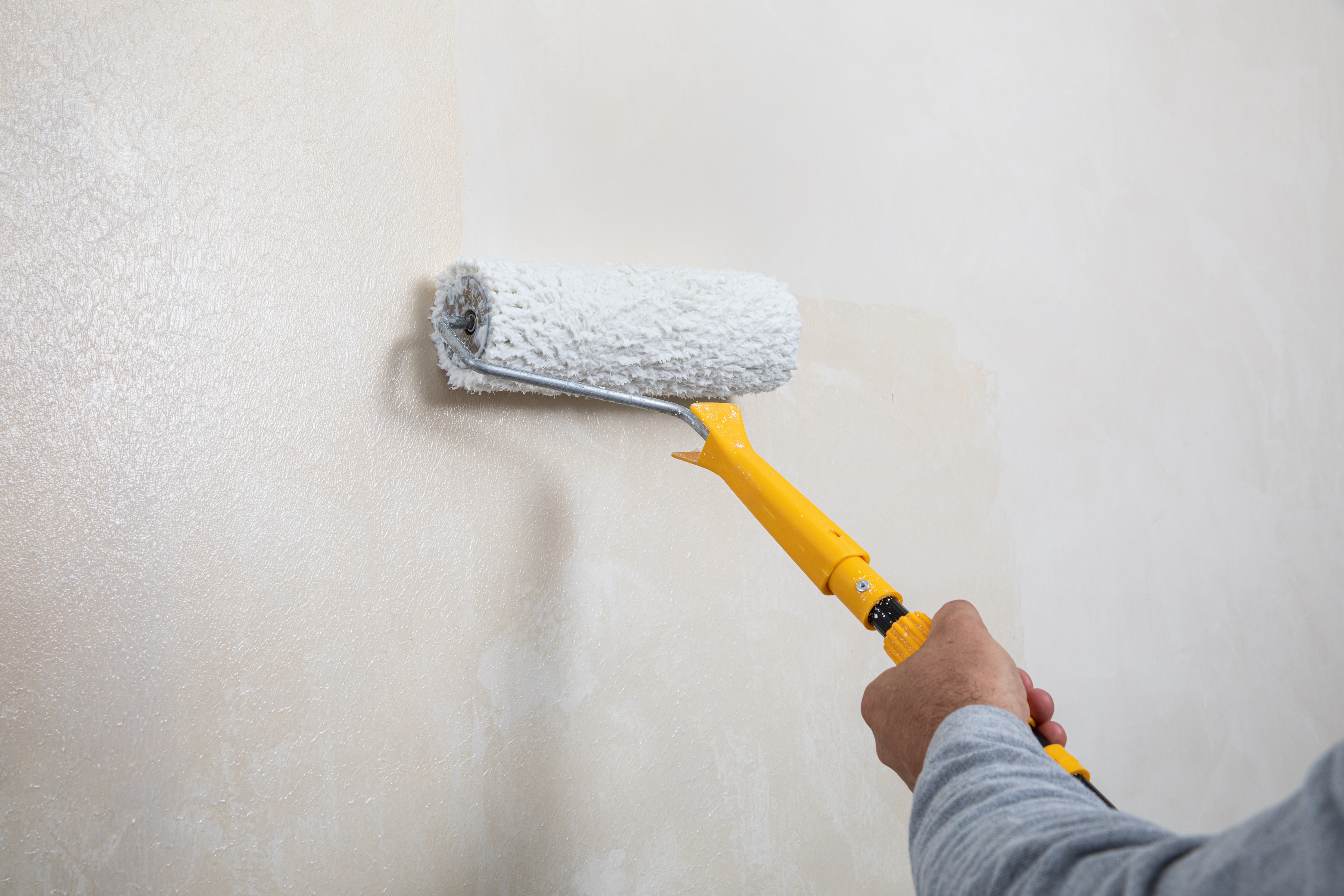 Kleberauftrag per Rolle