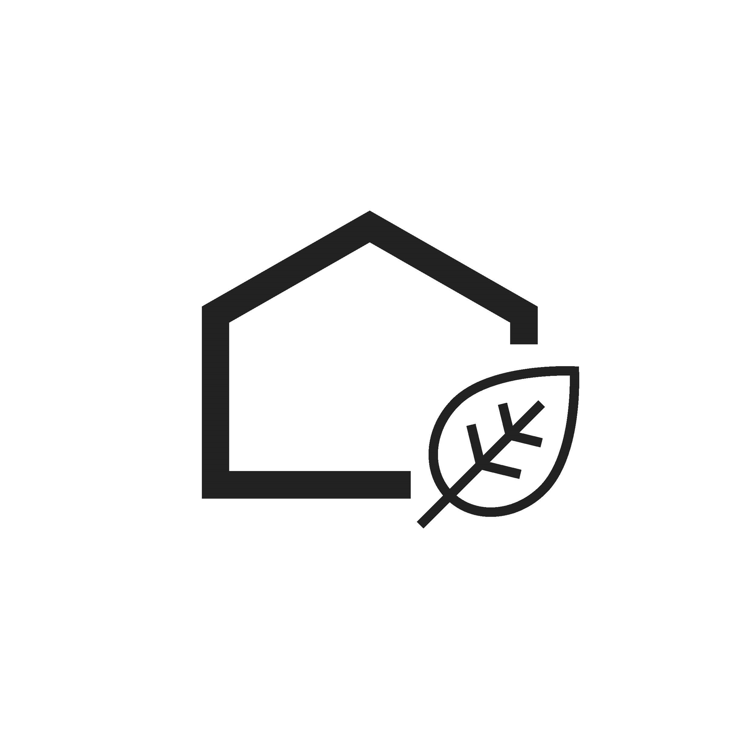 Mit diesem Symbol kennzeichnet Sto die schnell wachsende Zahl seiner nachhaltigen Bauprodukte.