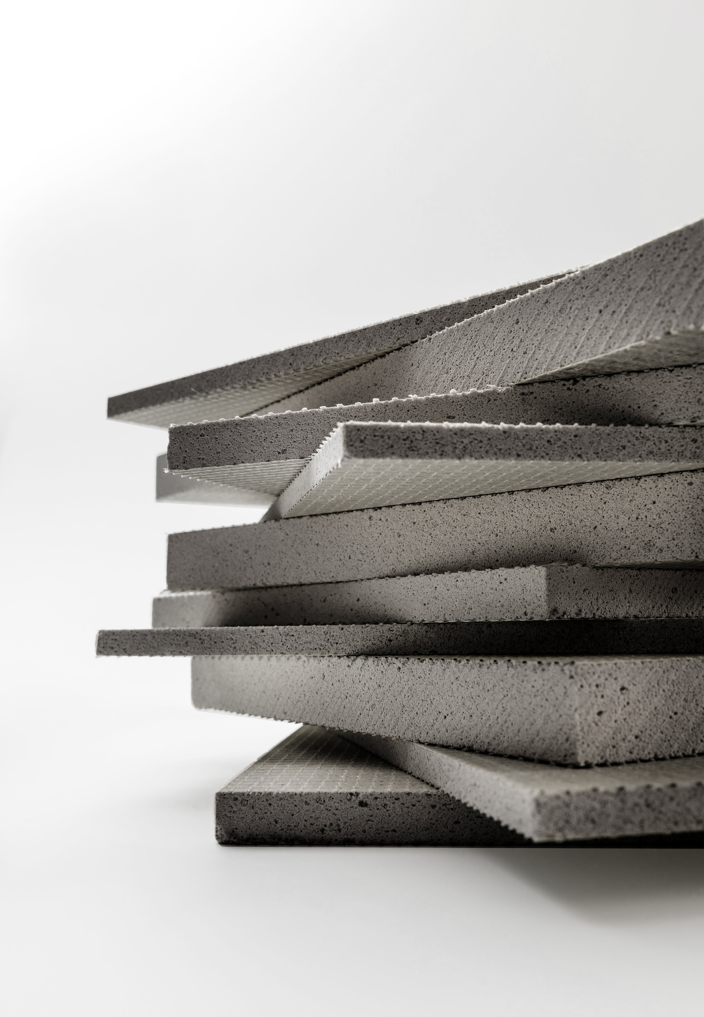 Blähglasplatten bestehen aus recyceltem Altglas