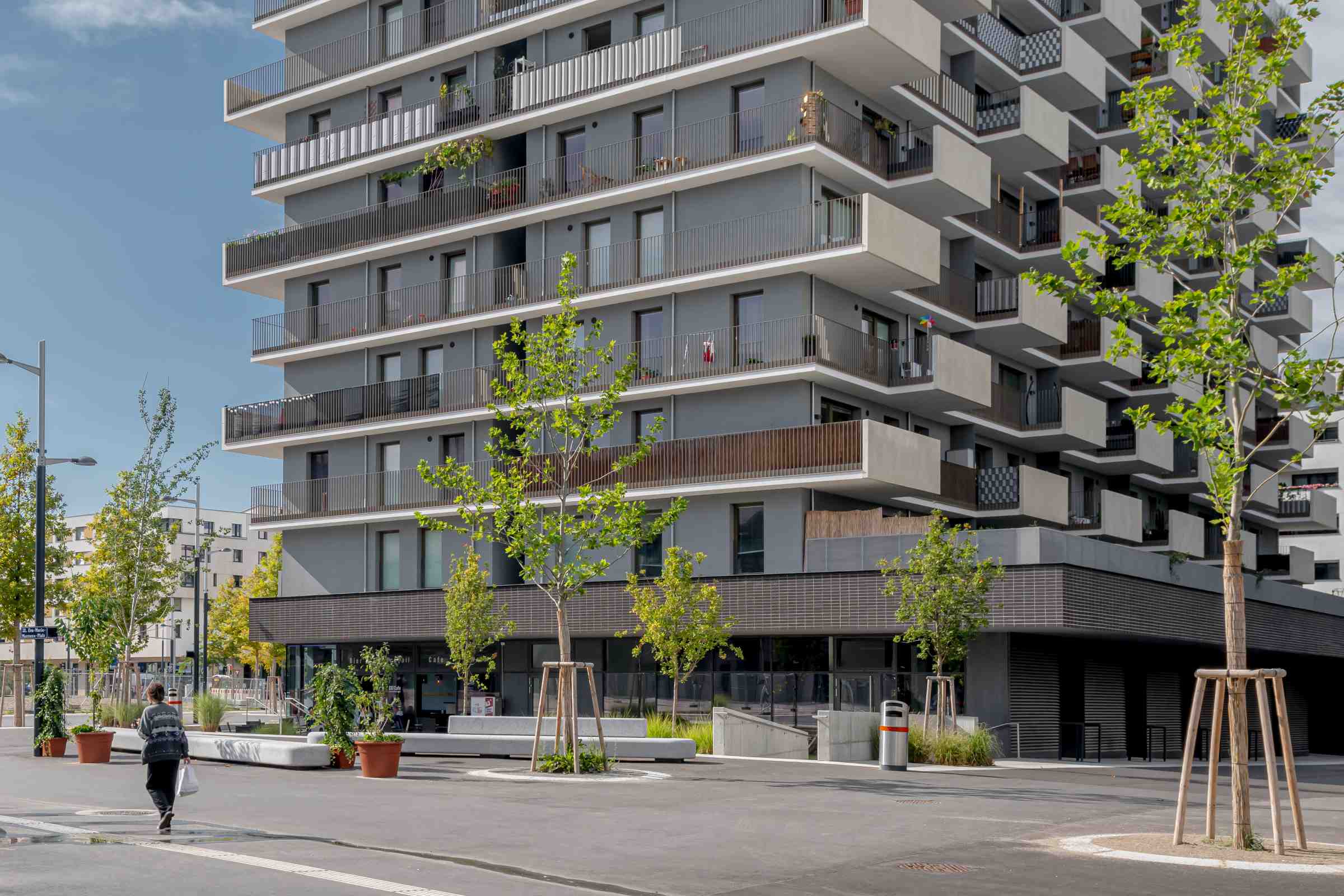 Wohnanlage im Seeparkquartier, Wien