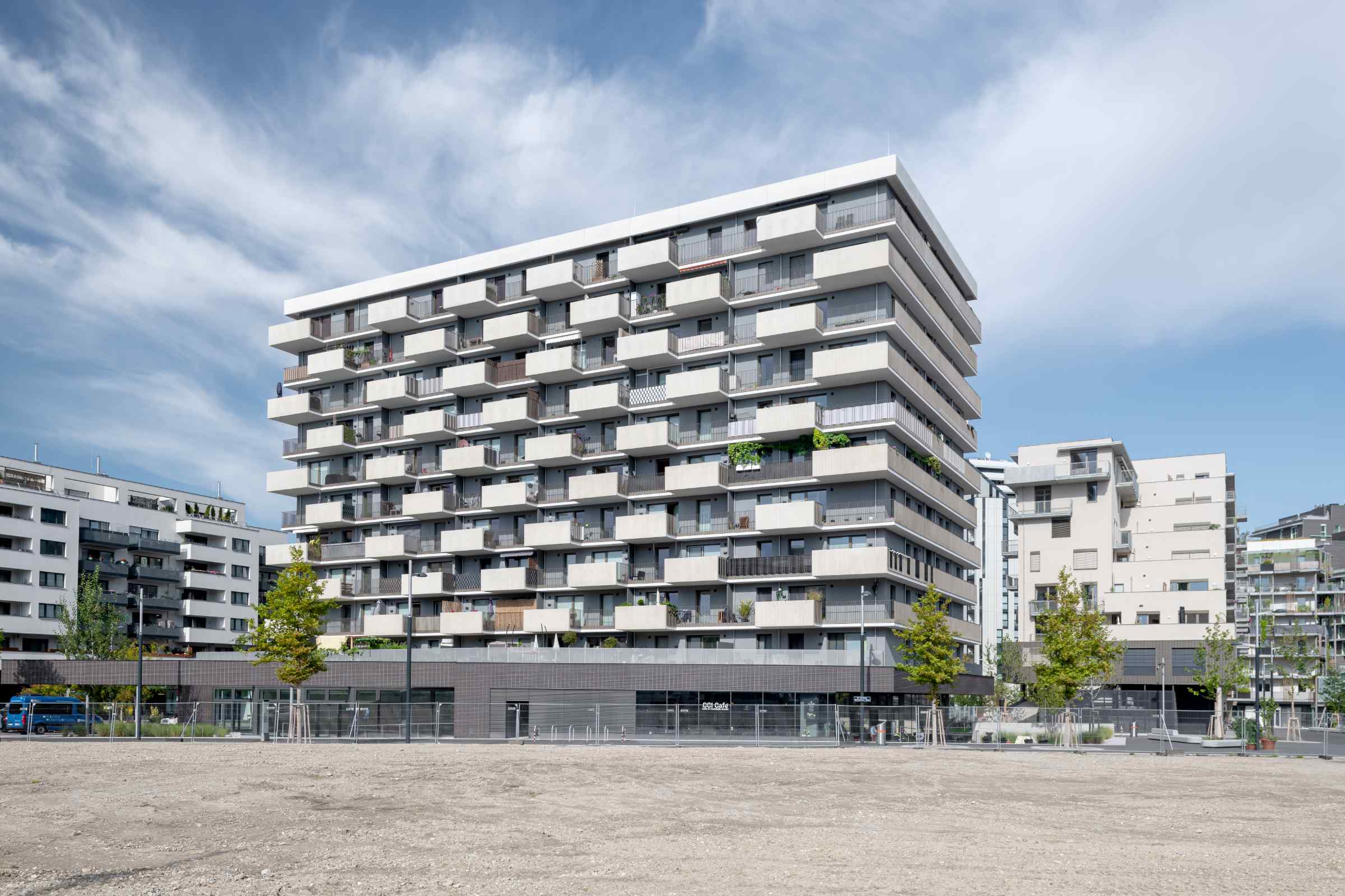 Wohnanlage im Seeparkquartier, Wien