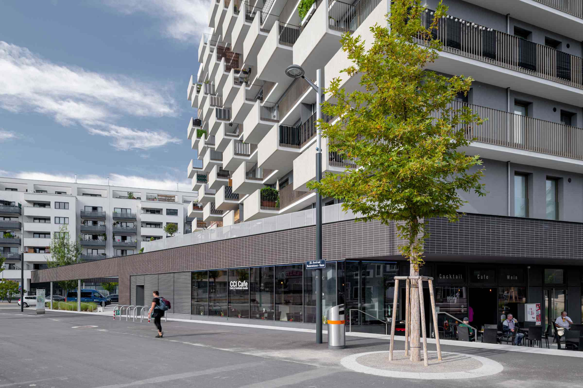 Wohnanlage im Seeparkquartier, Wien