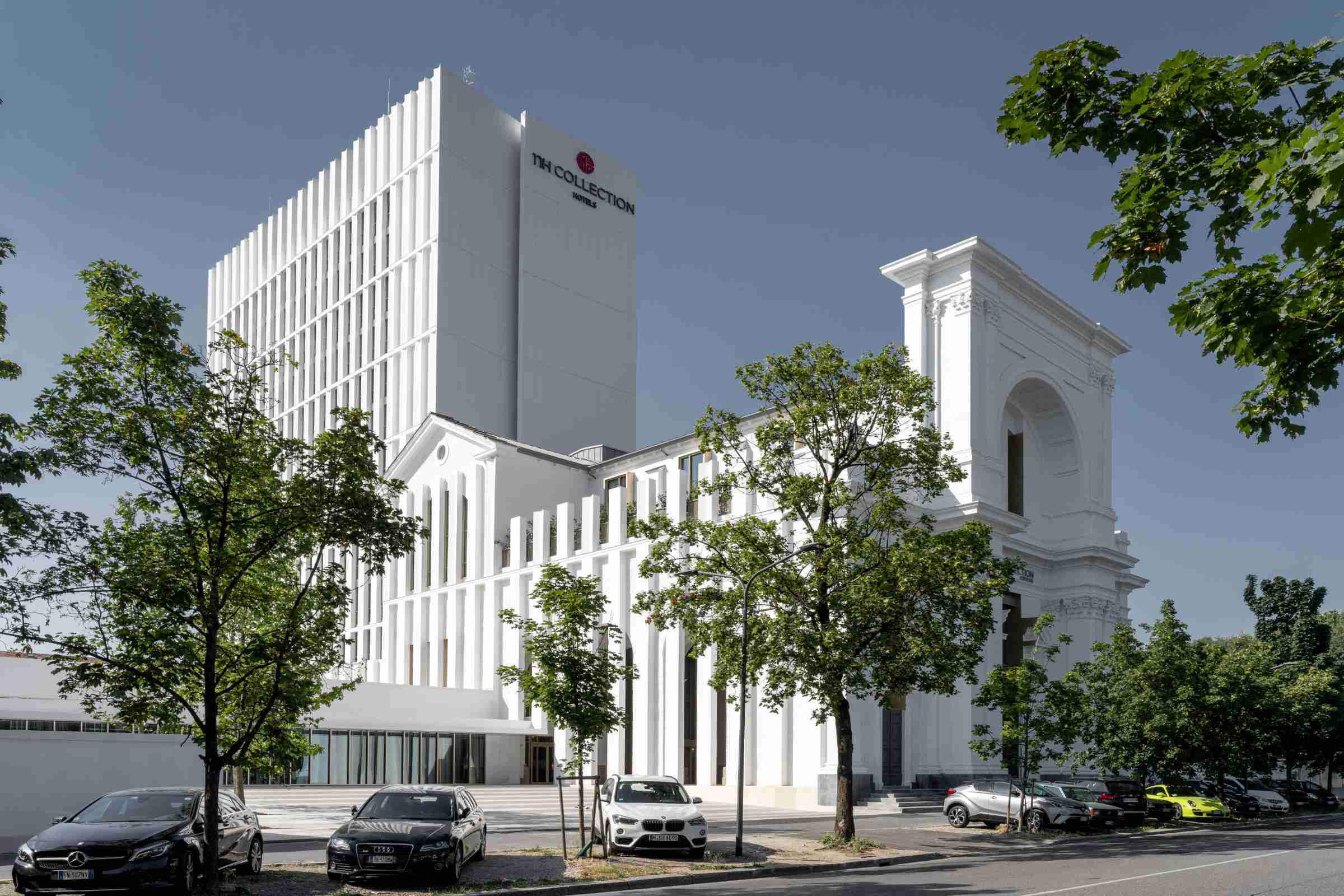 Das organische Dämmsystem der Hotelfassade trägt zur Ruhe und dem guten Raumklima bei. 