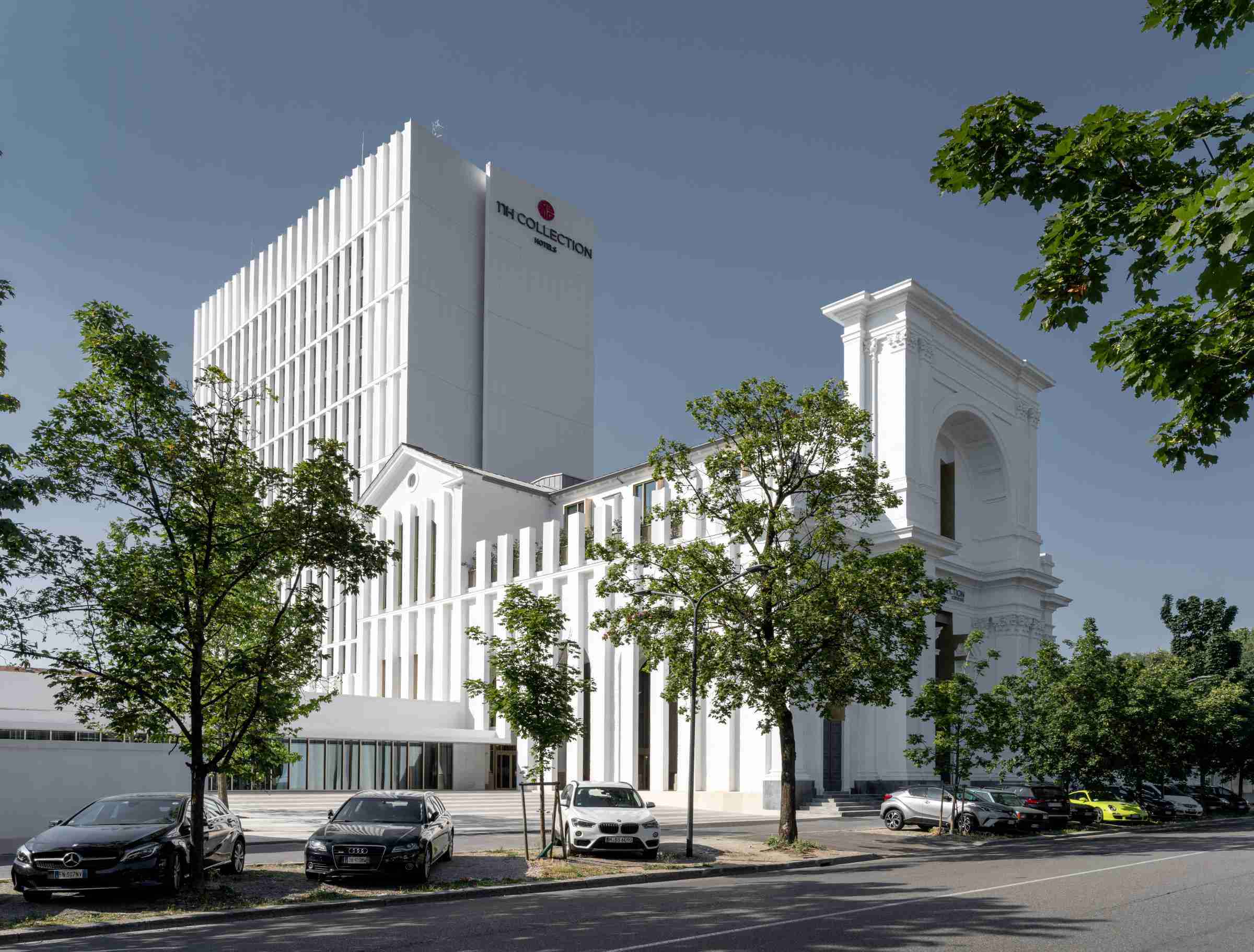 Das organische Dämmsystem der Hotelfassade trägt zur Ruhe und dem guten Raumklima bei.