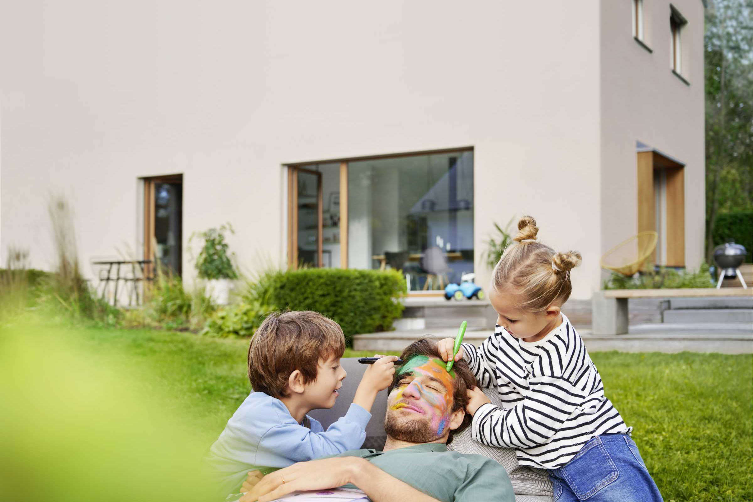 Bild Eigenheim, Familie