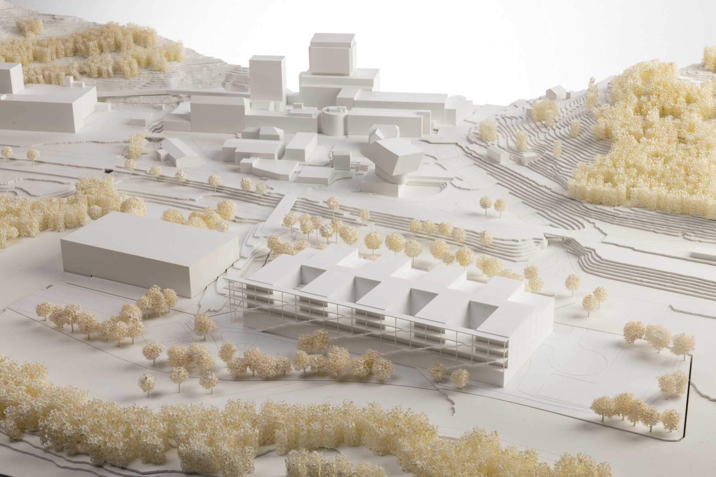 Eine Anerkennung ging an Holzer Kobler Architekturen, Zürich, mit Atelier Loidl, Berlin.