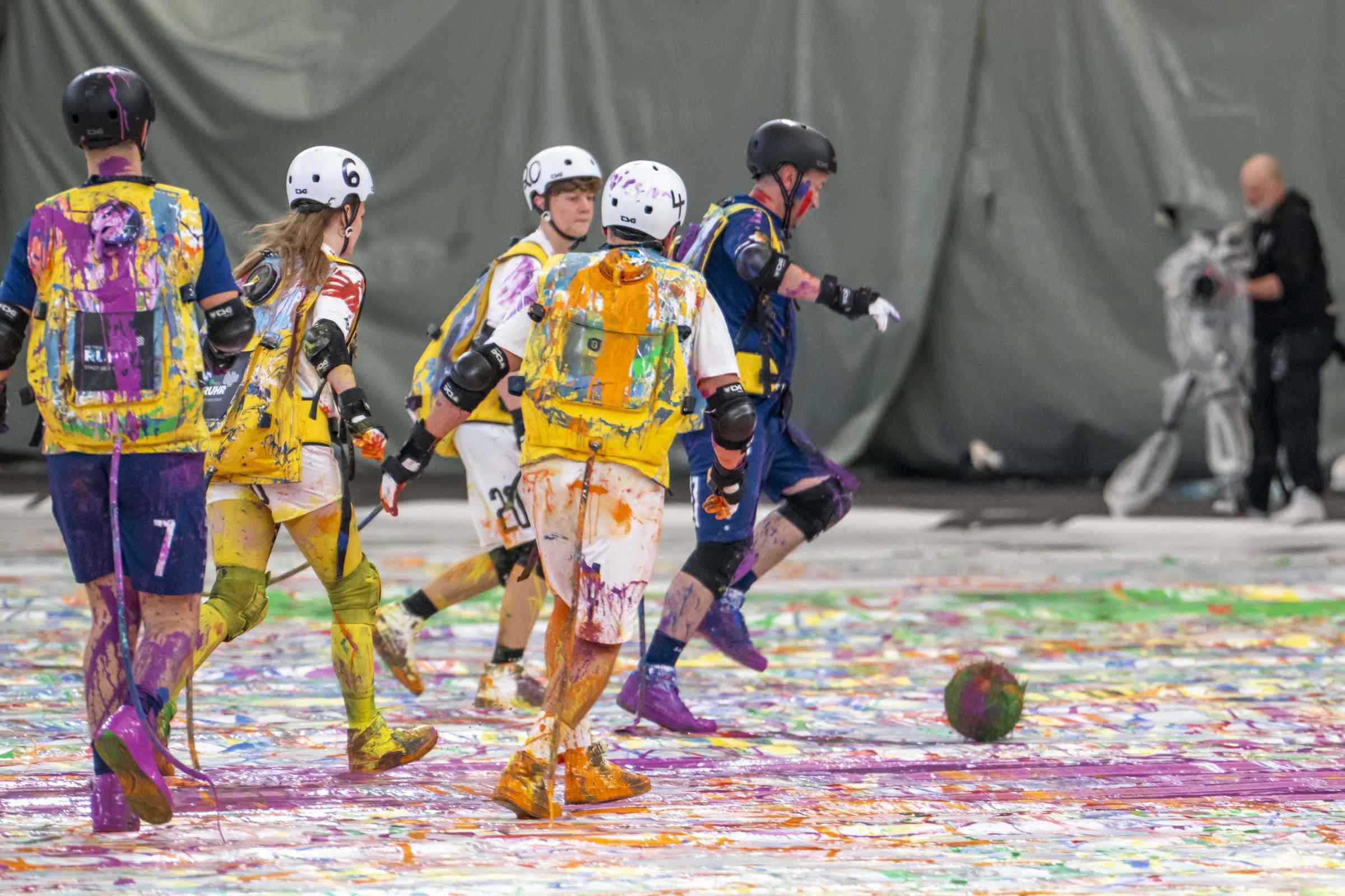 Das größte Bild der Welt entstand in der Arena auf Schalke. Foto: Jochen Tack