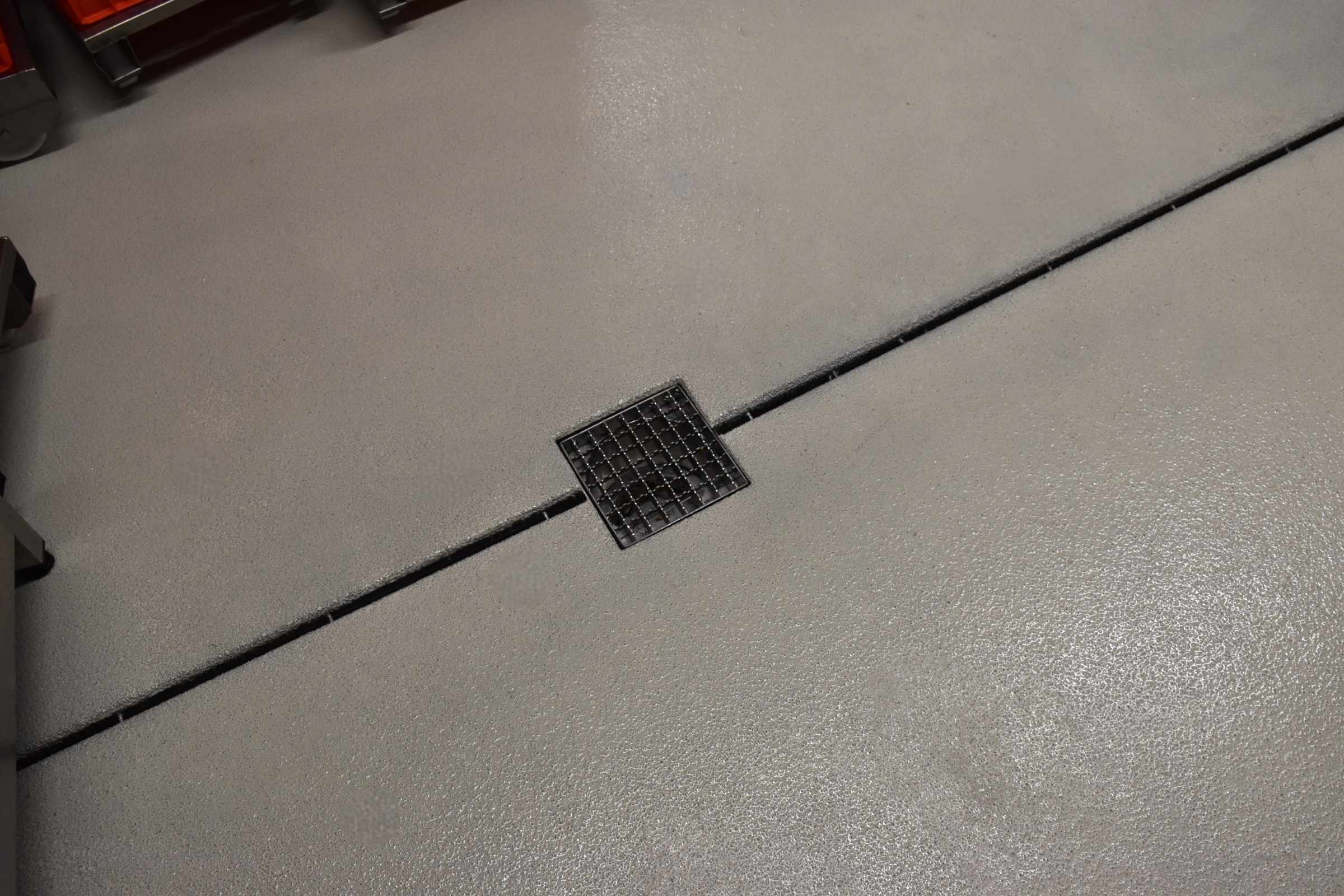 Das Boden Epoxidharzsystem ist robust und lässt sich sehr gut reinigen.