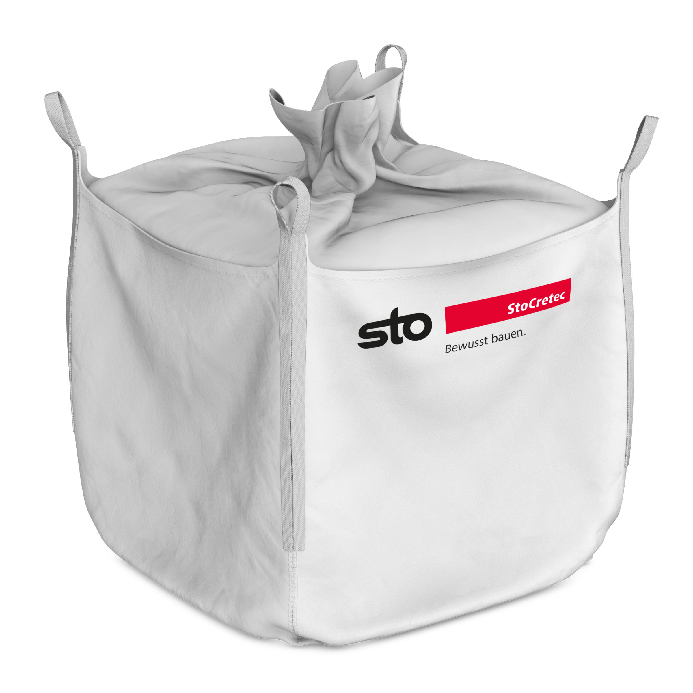 StoCretec Mörtel werden im Big Bag geliefert. 