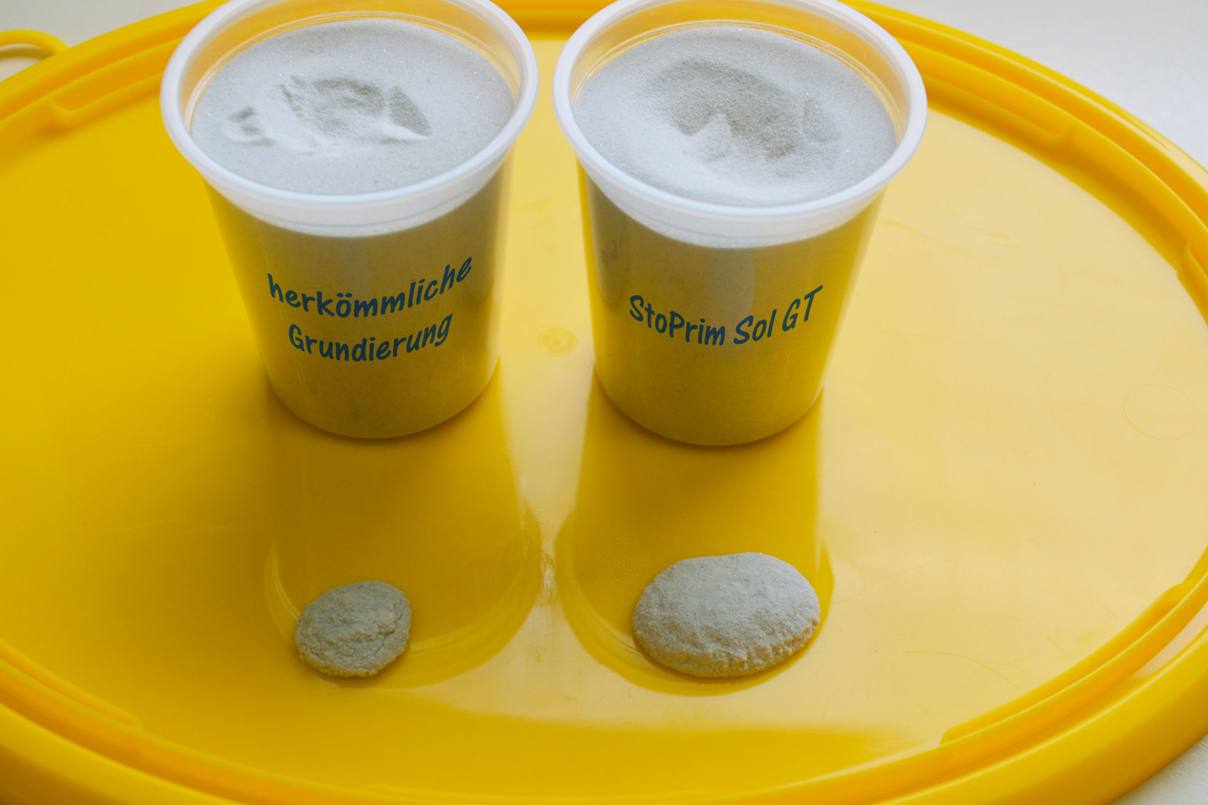 StoPrim Sol GT: Tropfgehemmte Hydrosol-Silikat-Grundierung