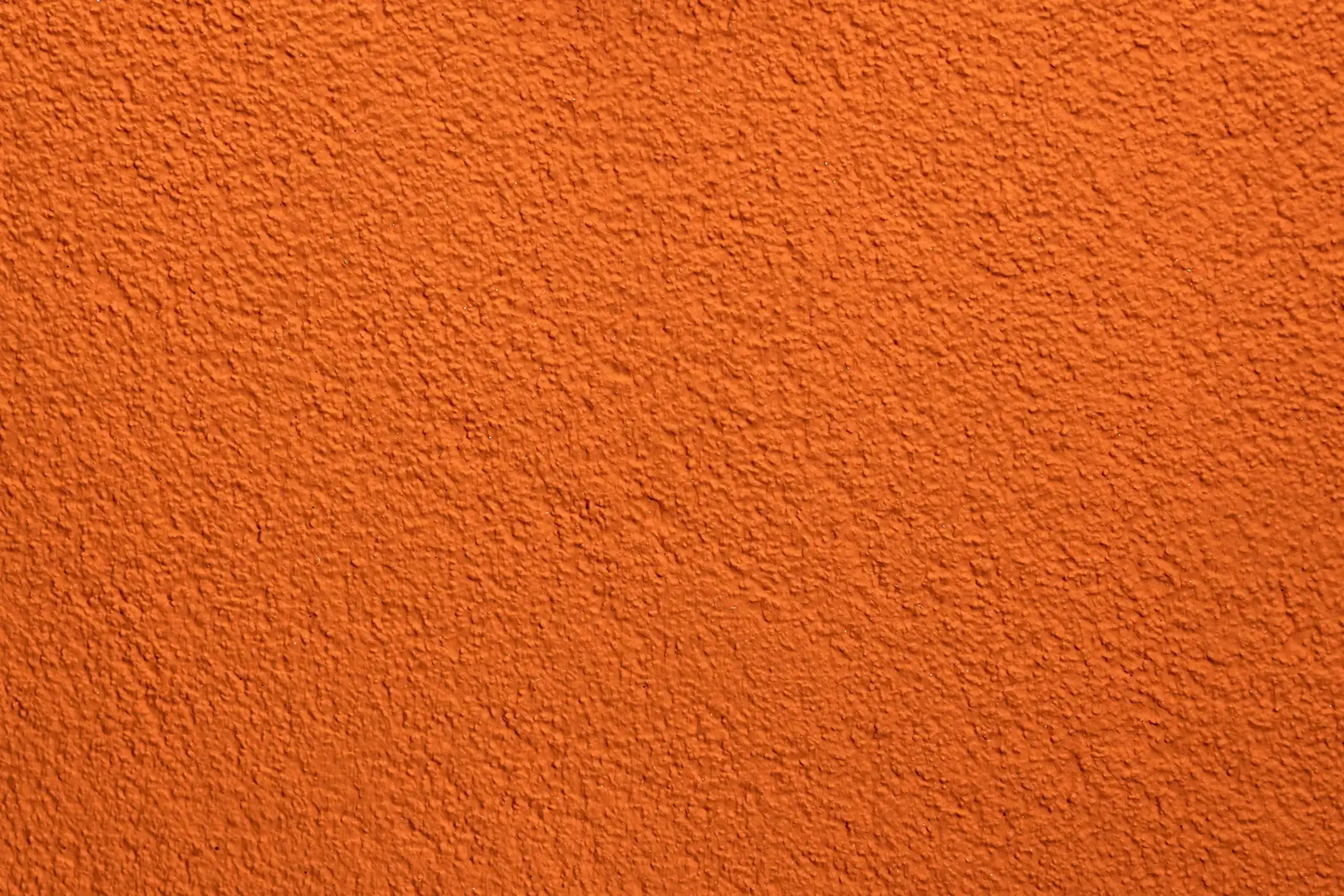 Detailaufnahme StoSignature Texture: Rough 1 +Effect: Coating 10 in Orange