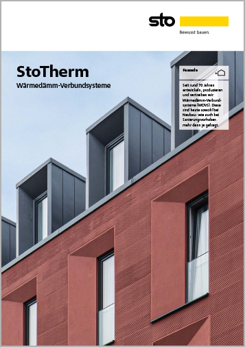 Titelbild Broschüre StoTherm