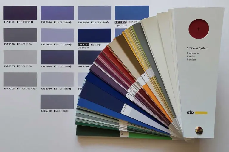 Sto Farbtonkollektionen, Farbtonpaletten, Farbfächer