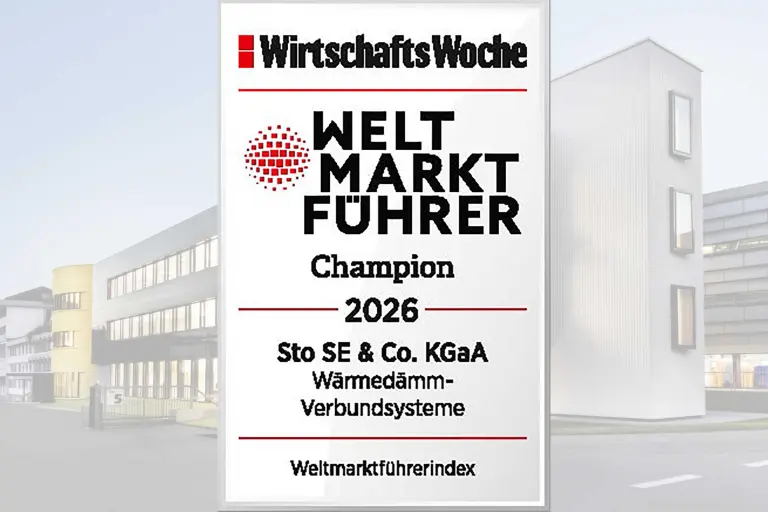 Signet Sto ist Weltmarktführer WDVS 2026 