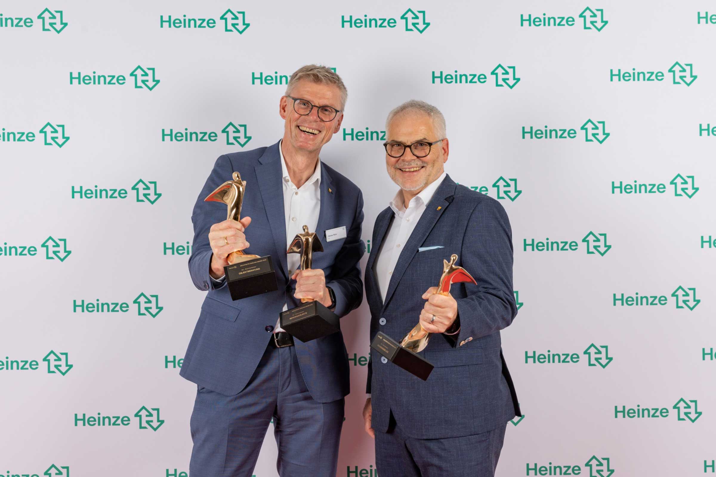 Freude über den Architects' Darling. Sto gewinnt den Award gleich viermal