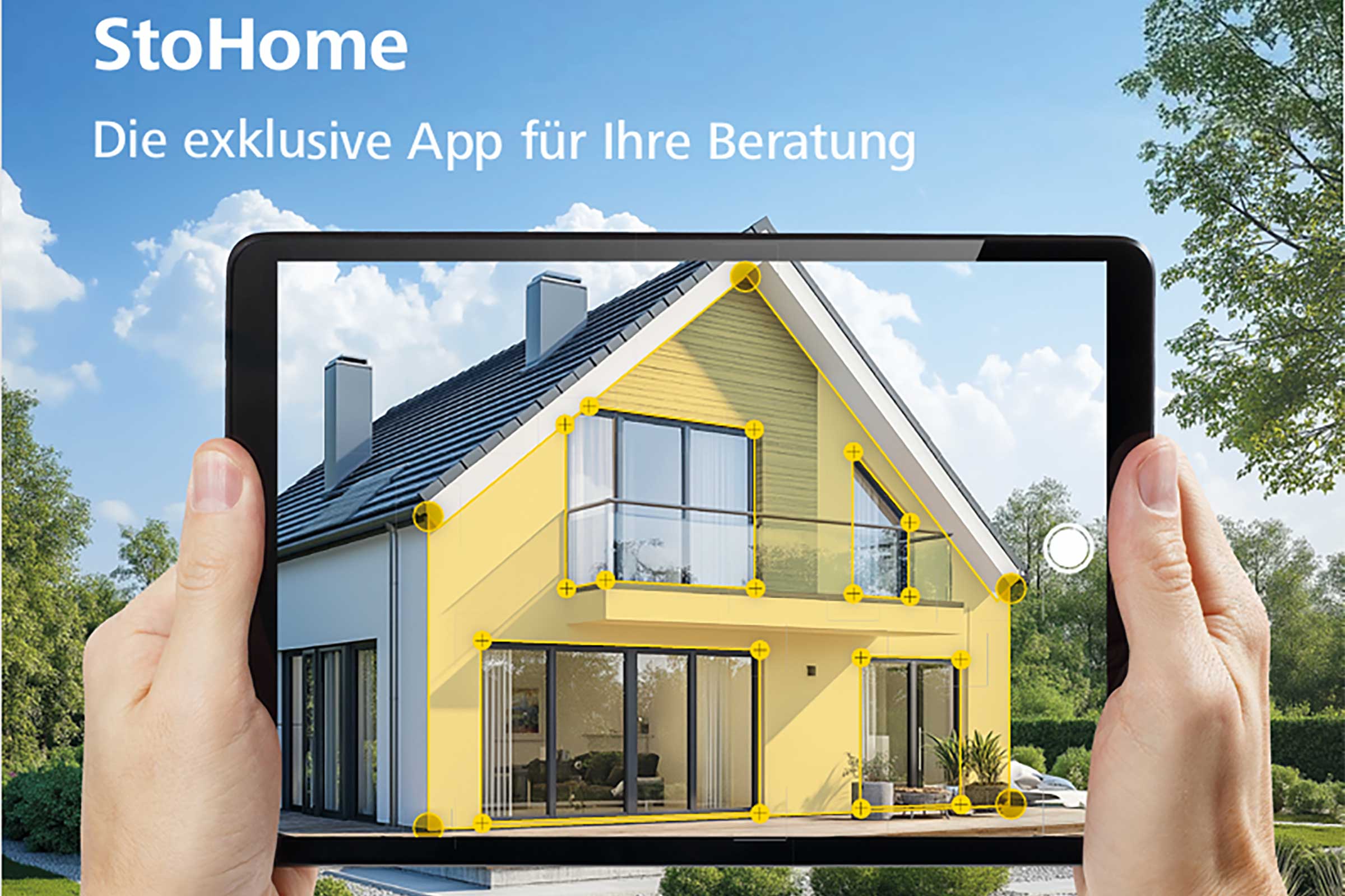 Abbildung der StoHome App