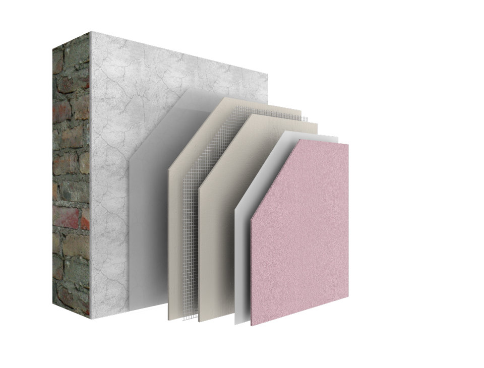 Sto-Risssanierungssystem mit Putzbeschichtung